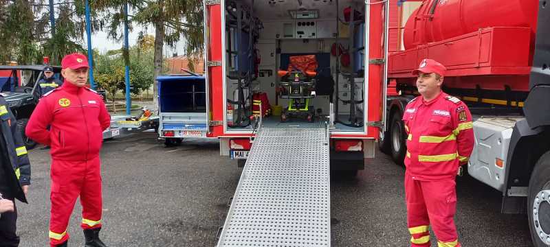 Echipamente și mijloace tehnice de aproape un milion de lei pentru ISU din fondurile Consiliului Județean