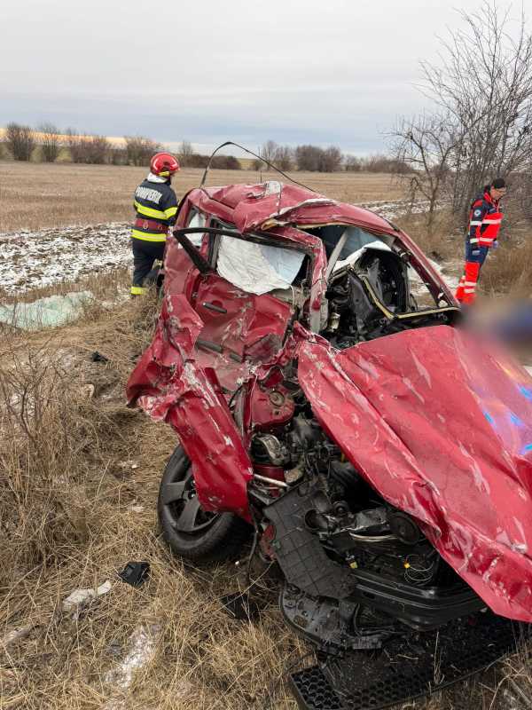 Accident grav pe DN 1D; un șofer a decedat