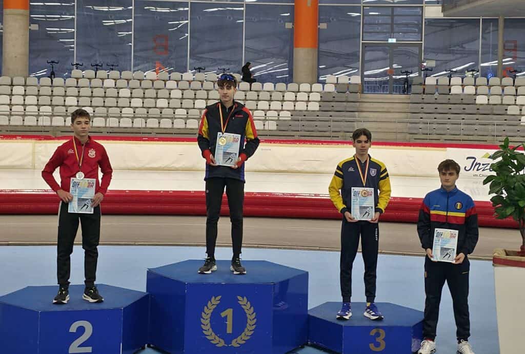 Au patinat în viteză spre medalii