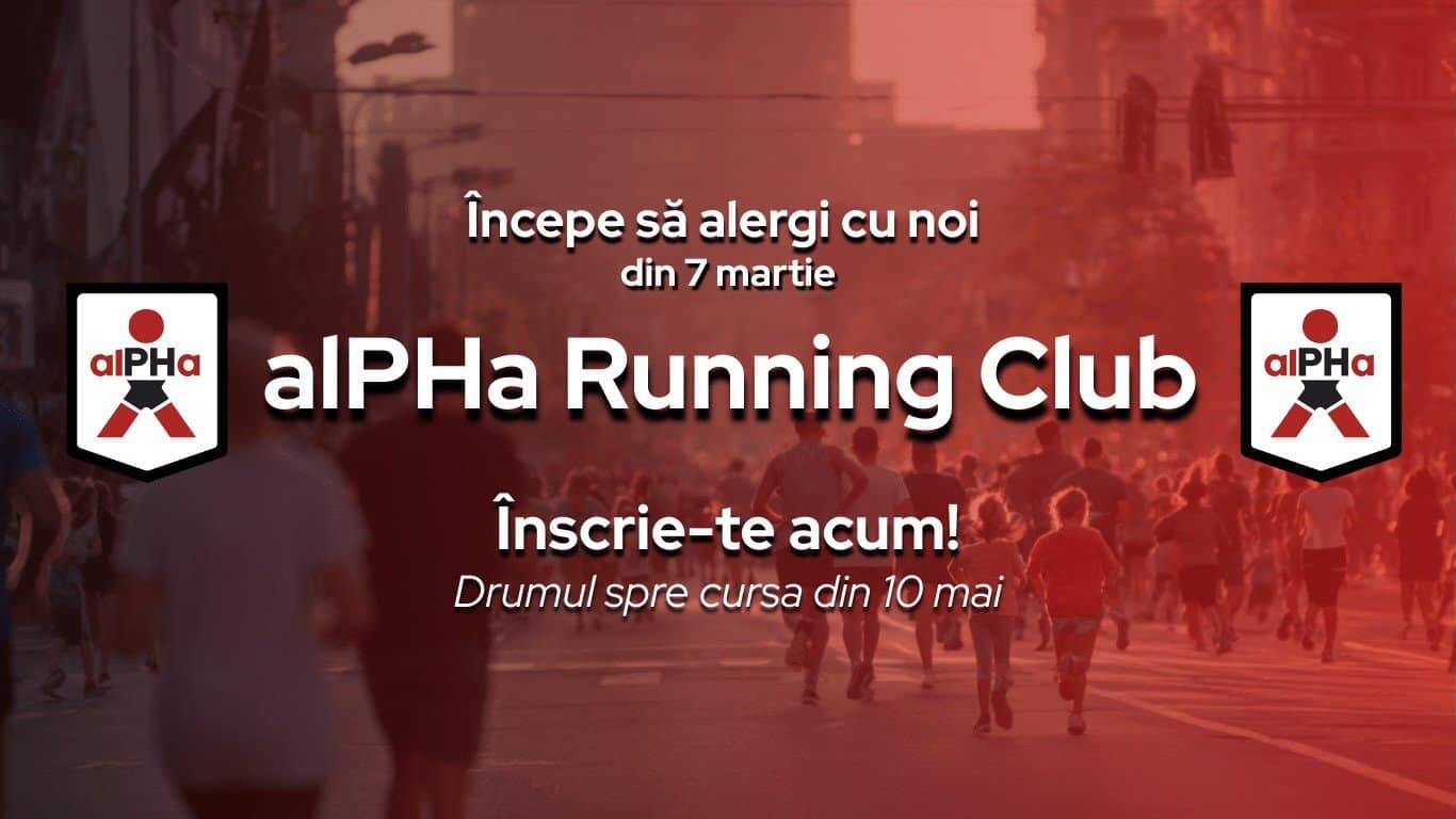 alPHa Running Club lansează mișcarea de alergare din Ploiești pe 7 martie