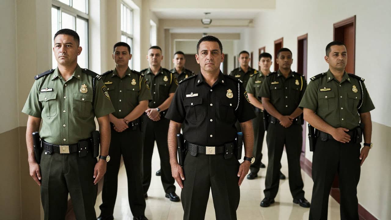 Protest comun al poliţiştilor din penitenciarele Ploieşti şi Târgşor faţă de ‘Ordonanţa trenuleţ’