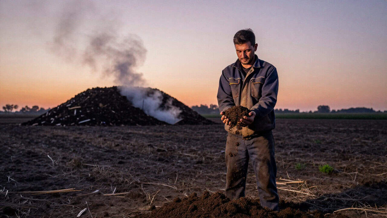 Fermier amendat cu 15.000 lei pentru disconfort olfactiv după ce a împrăștiat gunoi pe un teren agricol