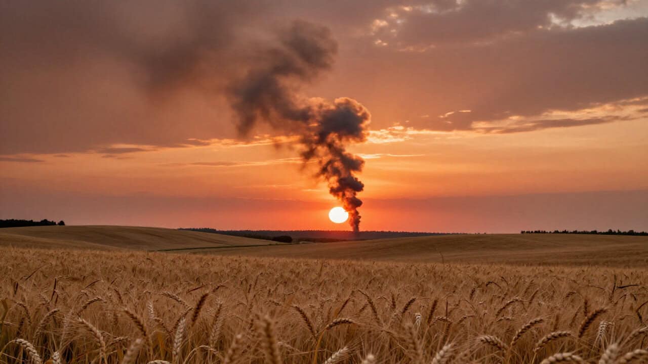 Incendiu violent la un lan de grâu aproape de Centura de Vest a Ploieștiului; se va emite RO-ALERT