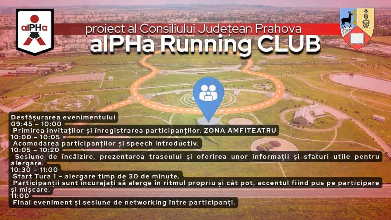 Ultimele ore pentru înscrieri! Mâine se dă startul oficial al noului fenomen sportiv din Ploiești: alPHa Running Club
