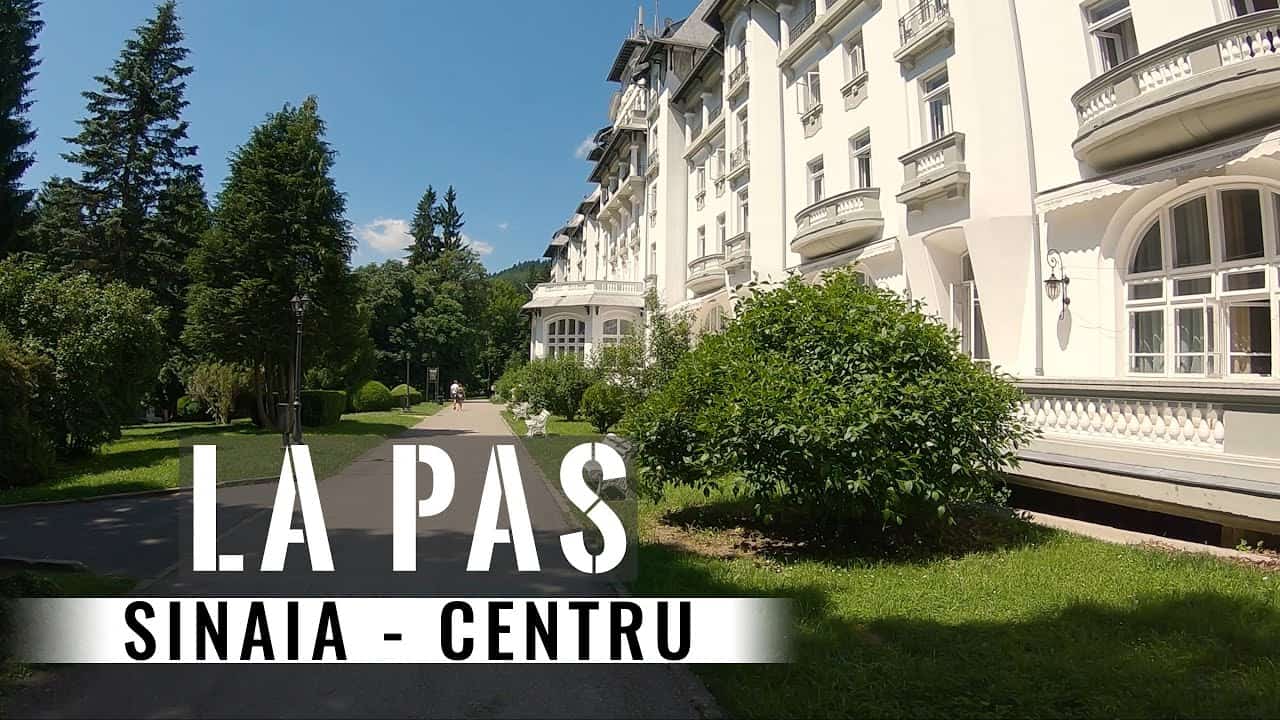 La pas in Sinaia. Centrul orasului, de la Cazino la International/Walking the center of Sinaia