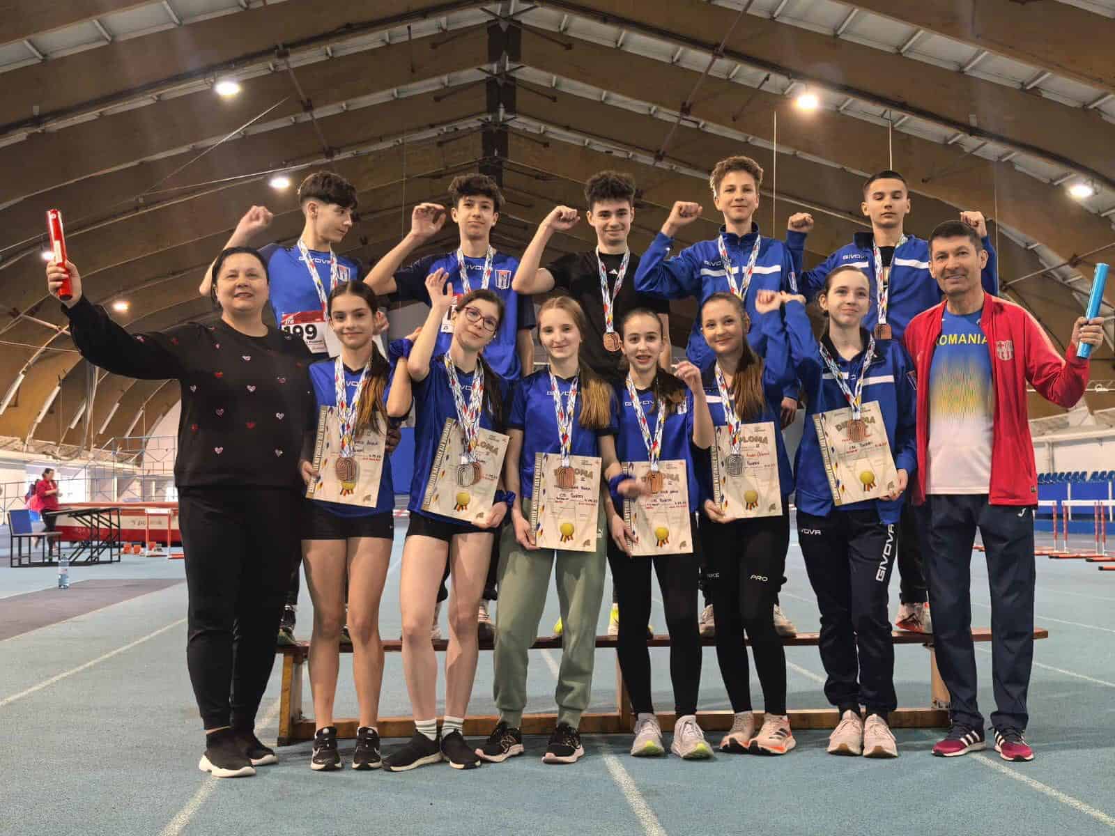 Performanțe obținute la ,,Doina Melinte”