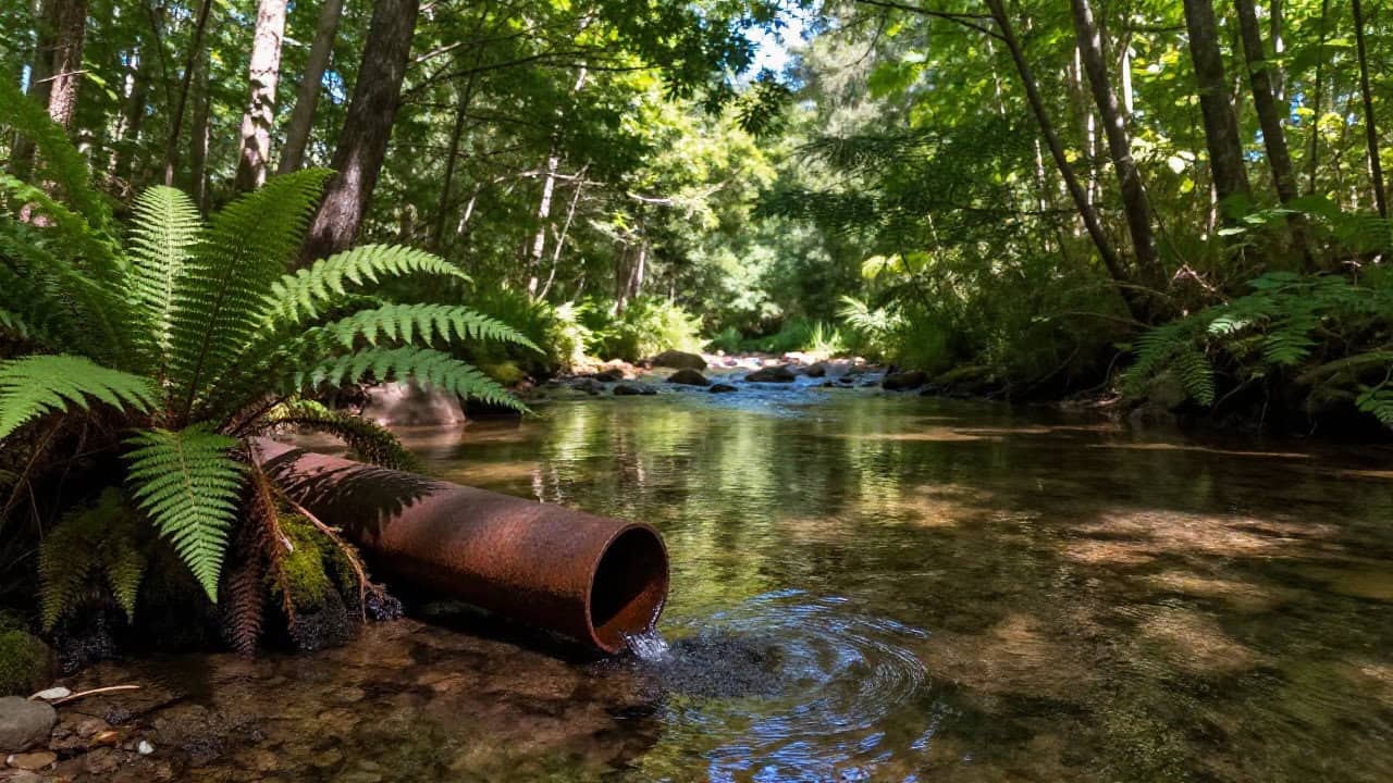 Patru bărbați, arestați preventiv în dosarul deversărilor de deșeuri netratate în pârâul Dâmbu