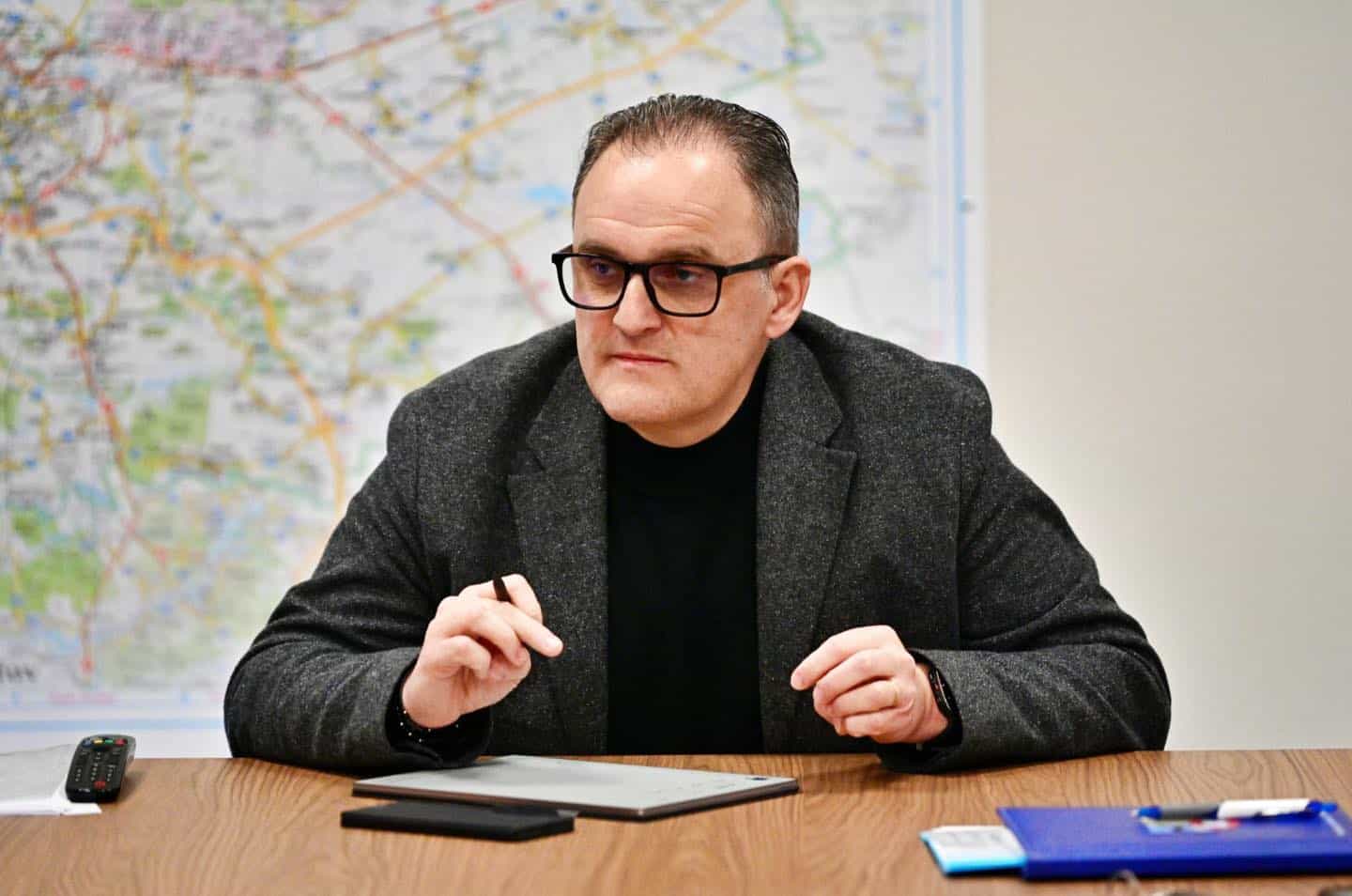 Președintele Consiliului Județean Prahova analizează stadiul modernizării Corpului C4 al Spitalului Buna Vestire