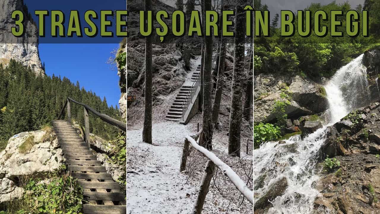 3 trasee ușoare în Bucegi
