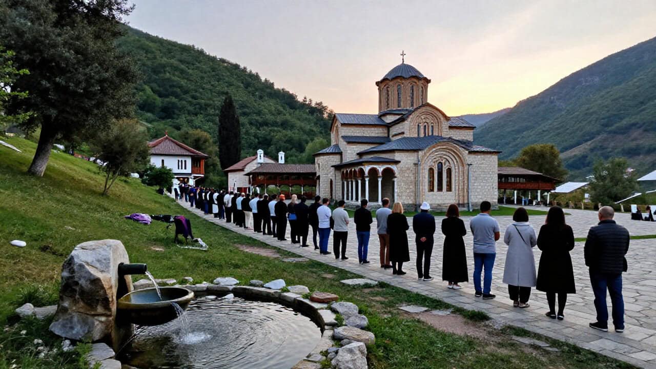Mii de credincioși, așteptați la Mănăstirea Ghighiu de ‘Izvorul Tămăduirii’