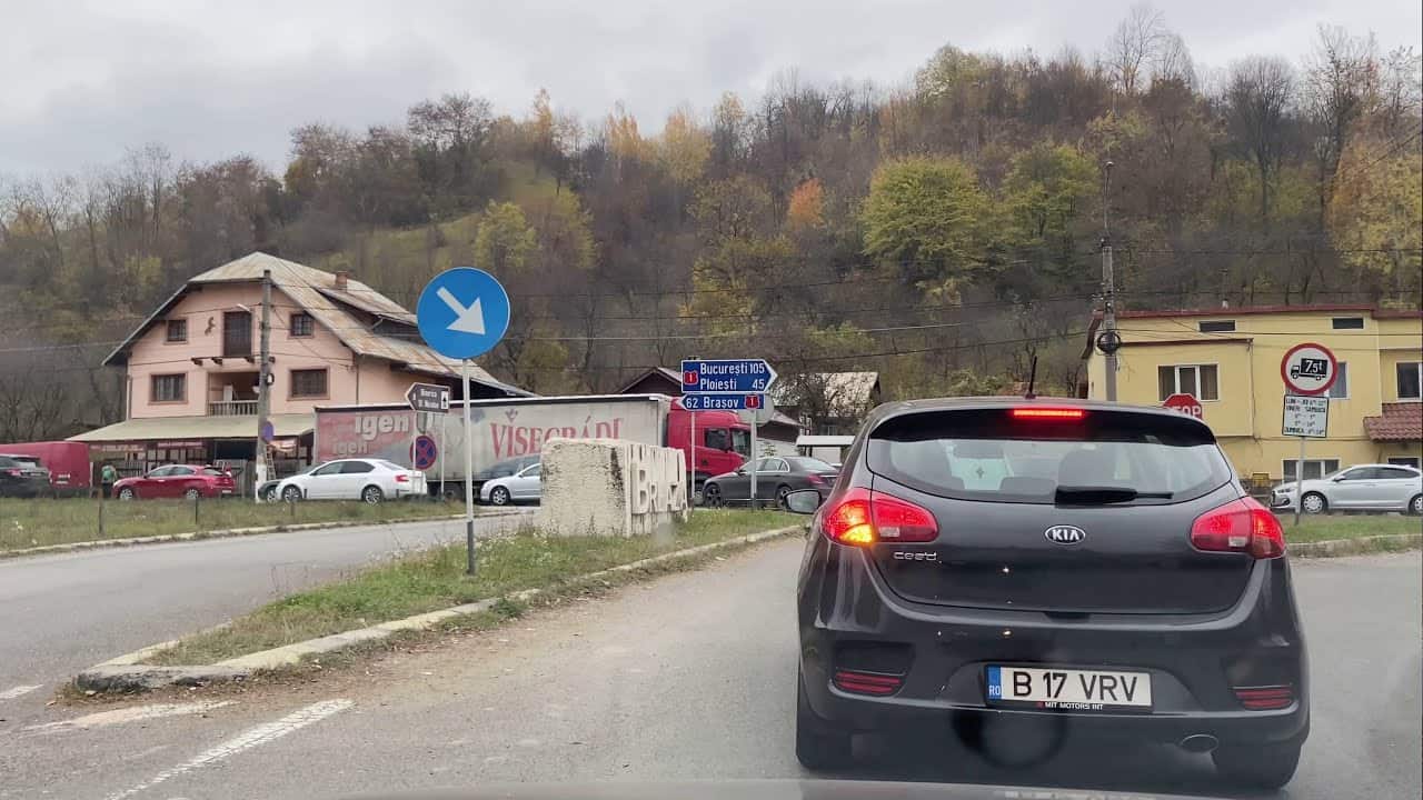 Breaza / Prahova / Romania – Ruta ocolitoare pt. aglomeratia de pe DN1 – Noiembrie 2020 – City Drive