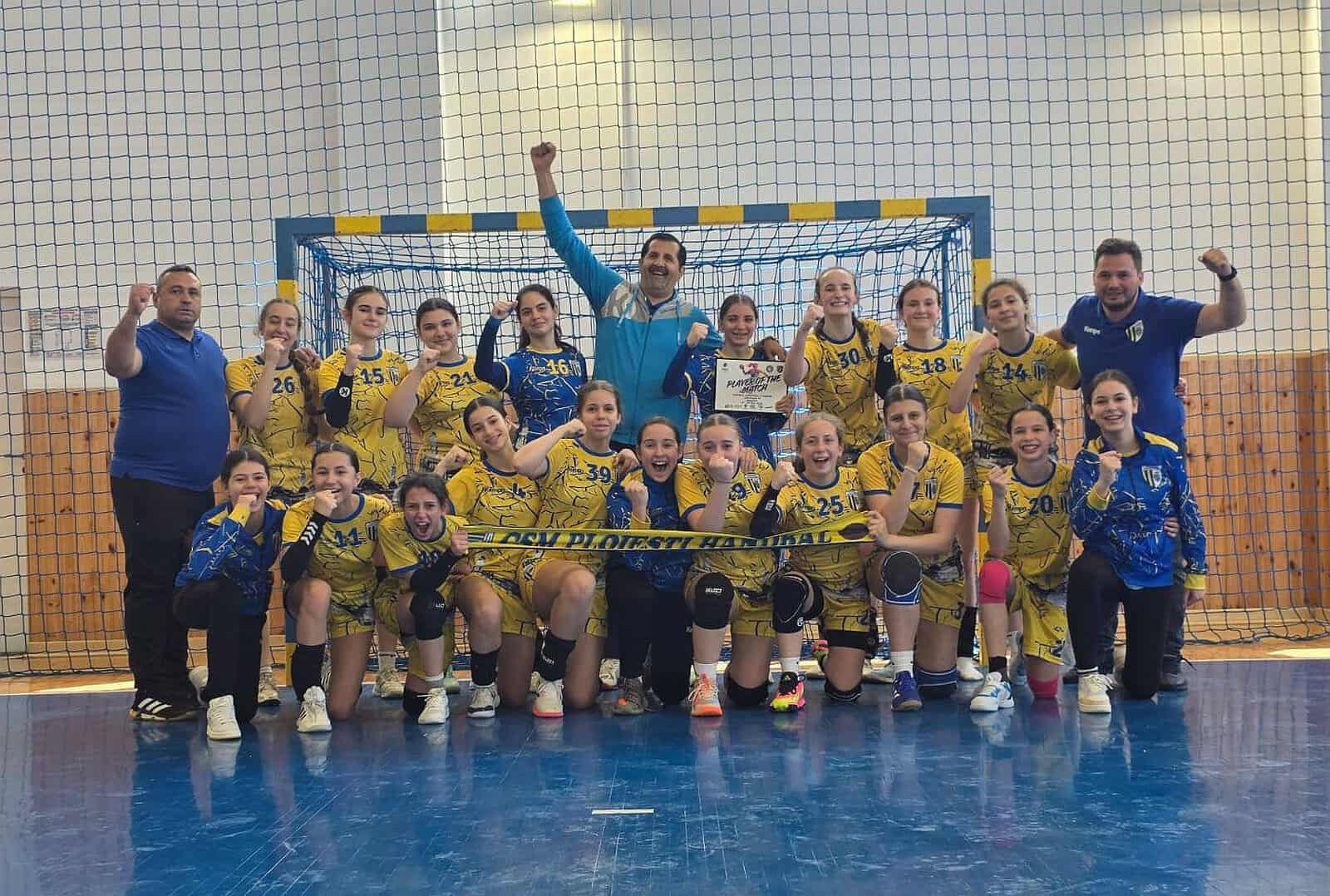 CSM Ploiești: Echipa de handbal junioare 3 participă, de mâine, la Braşov, Turneul Final al campionatului!
