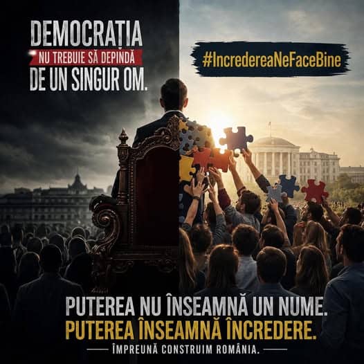 Mesajul lui Alexandru Rogobete: „Cred că este important să spunem clar: nu există un „mesia politic”, iar democrația nu poate sta și nu trebuie să depindă de un singur om, indiferent cât de puternic sau popular ar fi acesta”