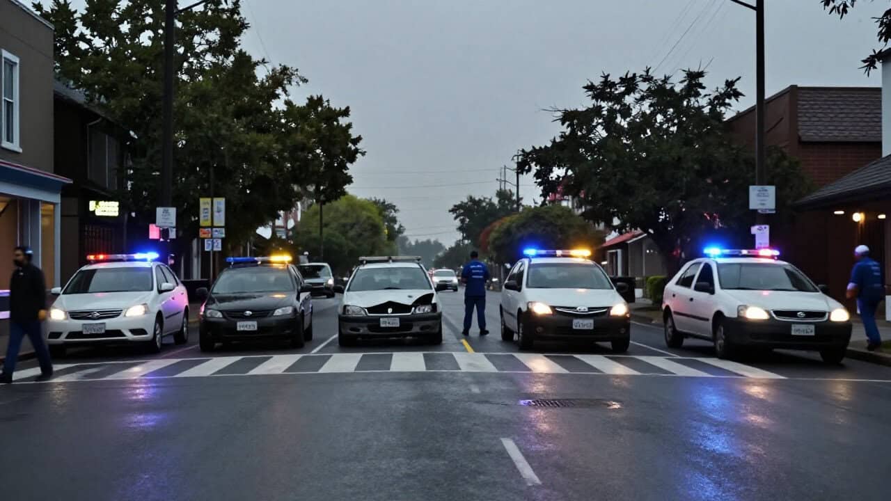 Accident cu patru mașini în centrul Ploieștiului; trei persoane au fost rănite