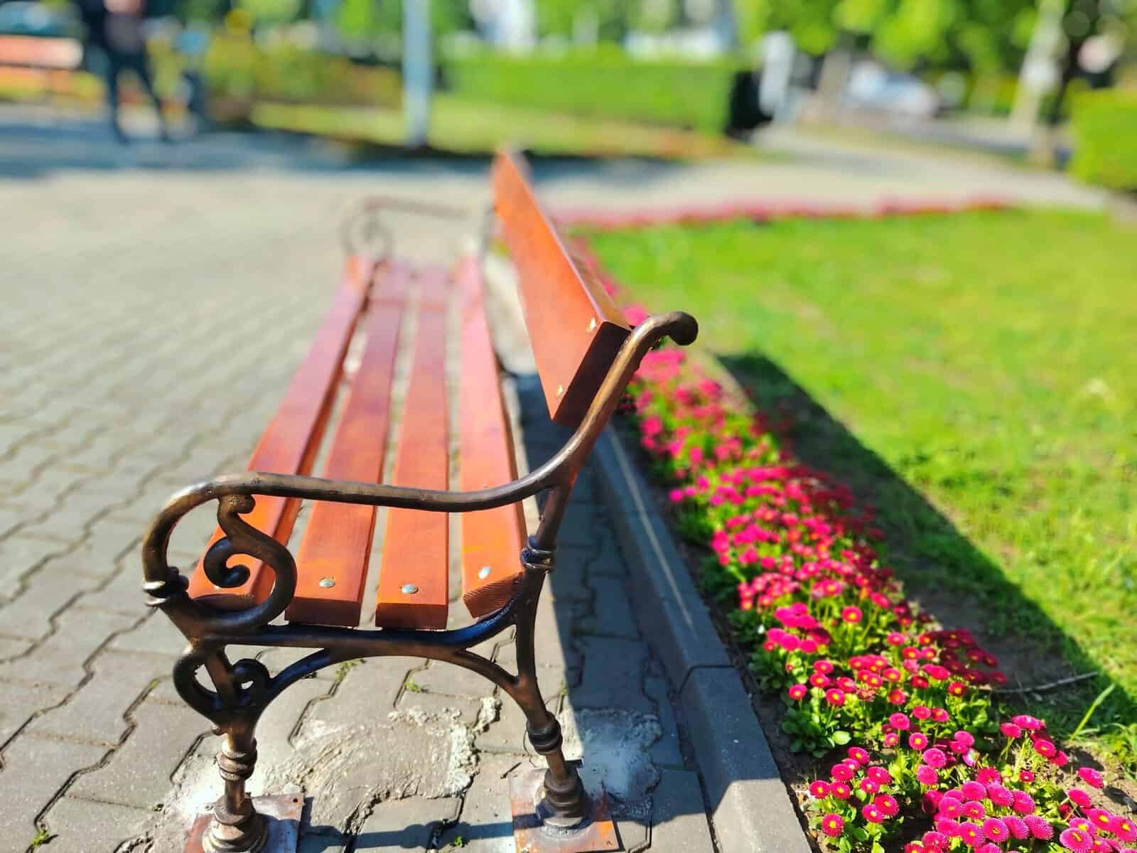 SGU Ploiești: Schimbarea elementelor de mobilier urban din părculețul aflat lângă bustul lui I.L. Caragiale