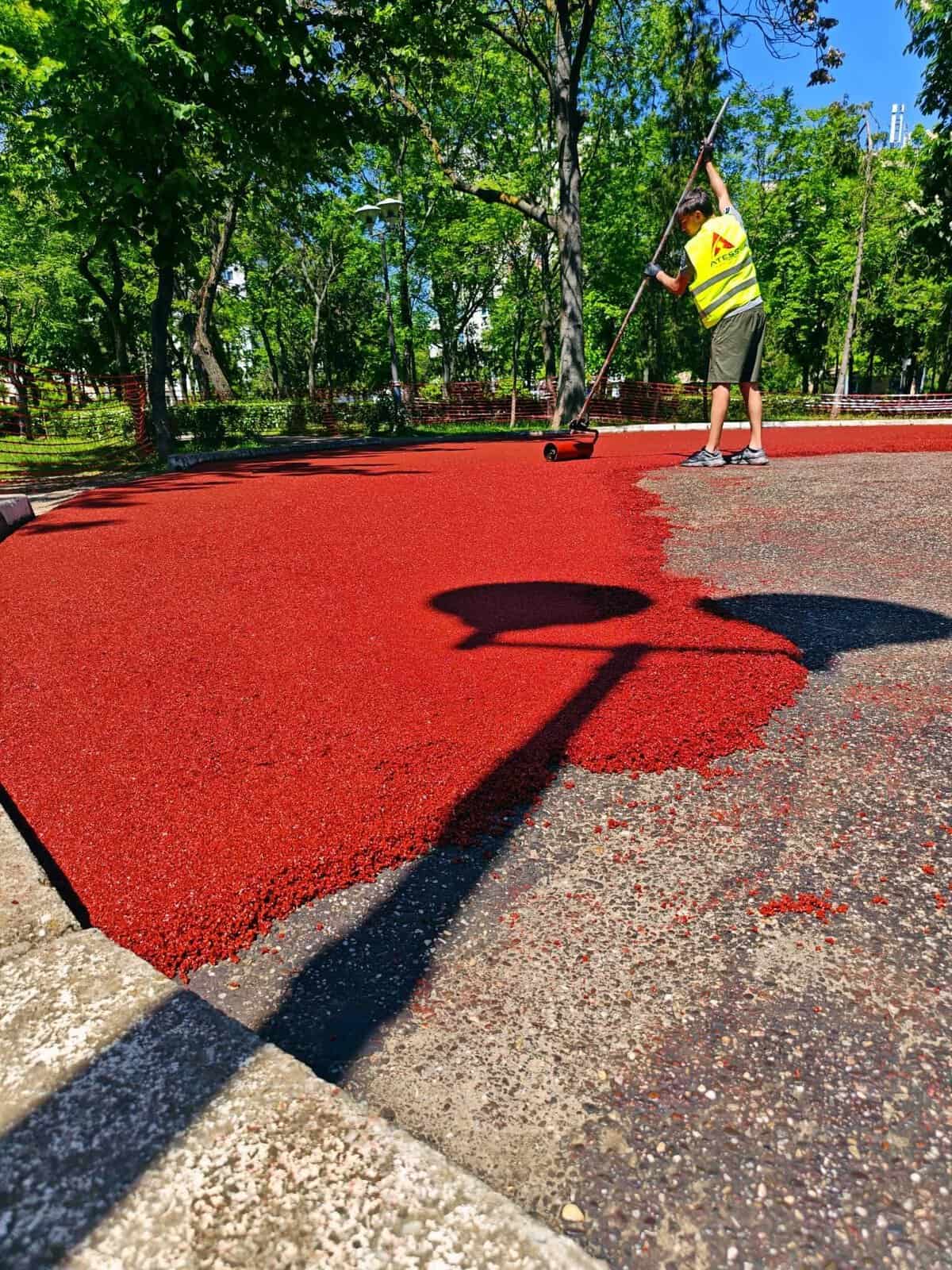 SGU Ploiești: Premieră în Ploiești –  Terenul de baschet din Parcul Mihai Viteazul trece la nivelul următor!