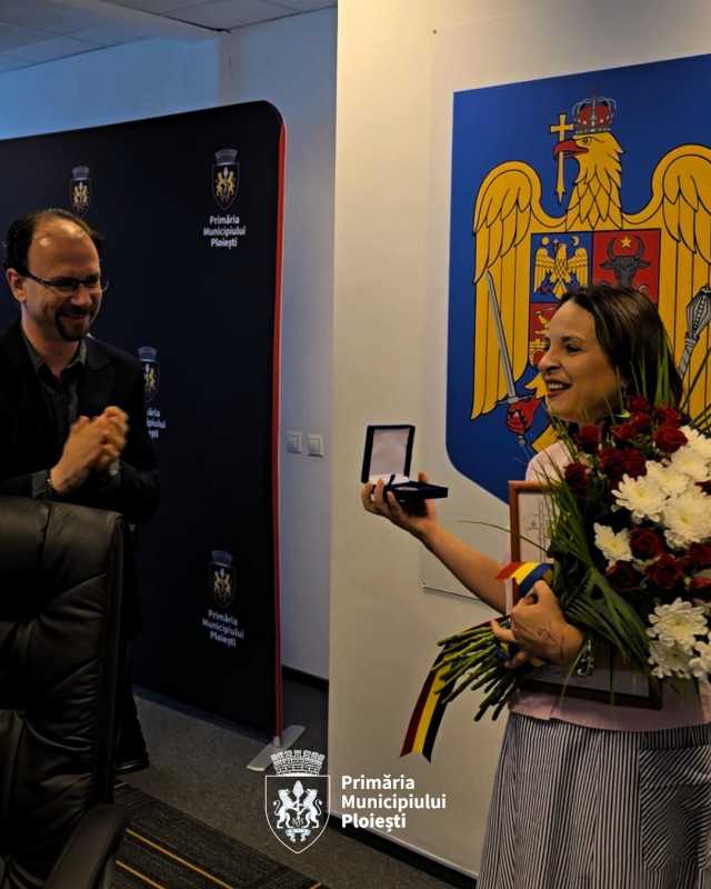 Sportiva emerită Mariana Constantin – cetățean de onoare al municipiului Ploiești