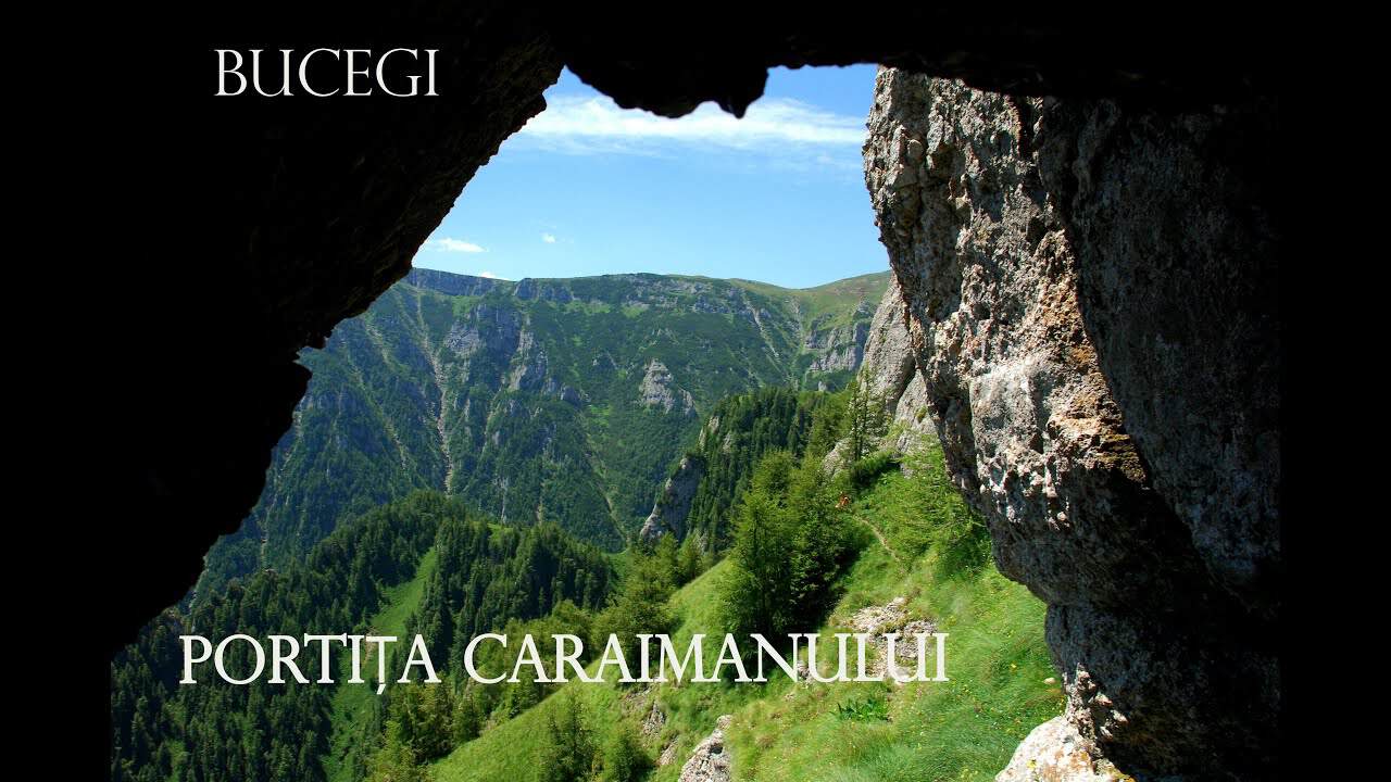 Brâna  Portiței si Portița Caraimanului