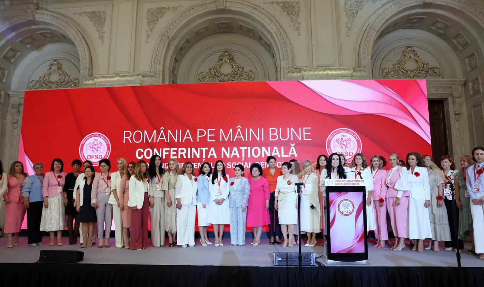 OFSD PRAHOVA: Am primit astăzi, la Conferința Națională, încrederea colegelor din întreaga țară de a conduce Organizația Femeilor Social Democrate
