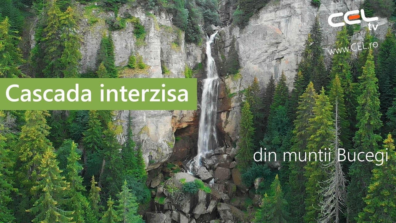 Cascada interzisa din muntii Bucegi: Cascada Vânturiș : drona si GoPro
