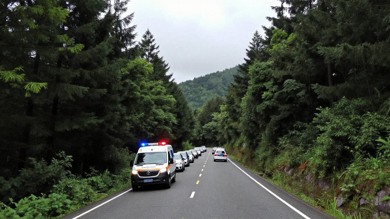 Trafic blocat pe DN 1, în Bușteni, după ce șoferul unui autoturism a acroșat doi pietoni; victimele – inconștiente