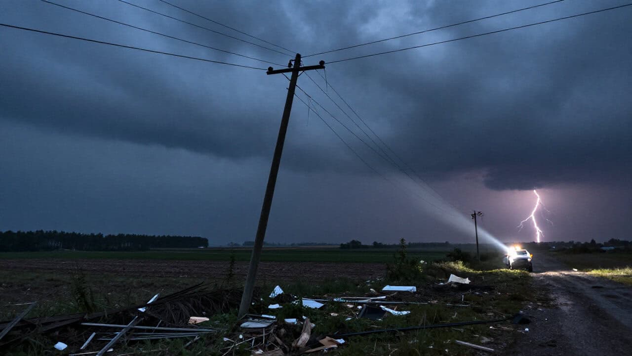 Aproape 5.300 de consumatori nu au curent electric din cauza furtunii