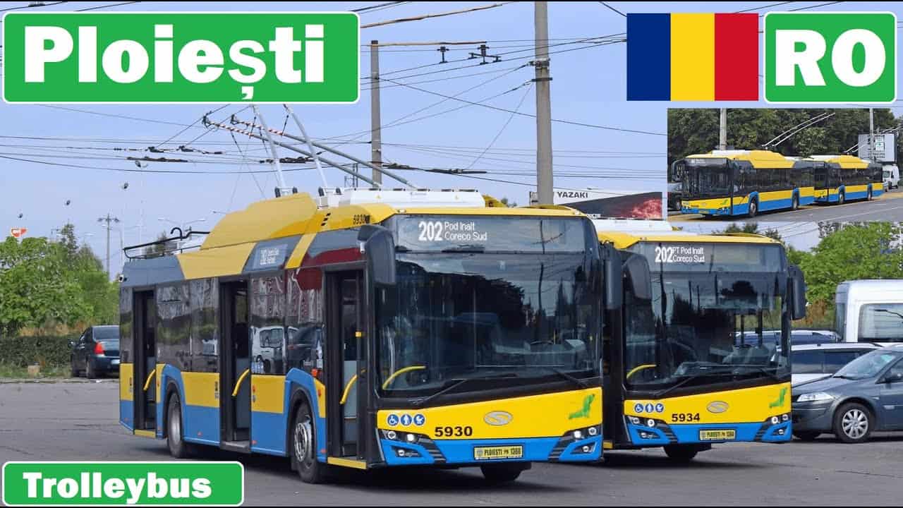 PLOIESTI TROLLEYBUS 2021 | Troleibuz din Ploiești【4K】