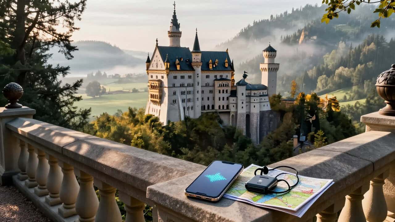 Ghid audio în limba ucraineană, lansat la Castelul Peleș