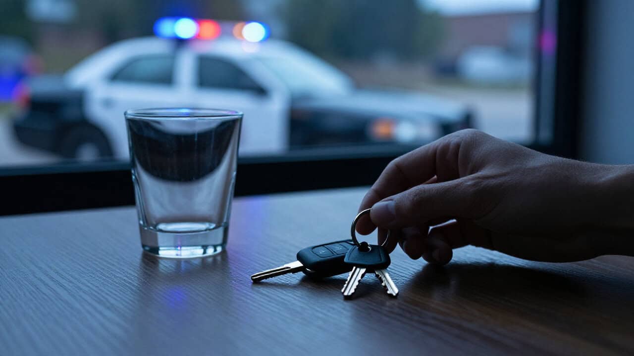 Bărbat reținut după ce a fost prins la volan beat și fără permis de două ori într-o zi