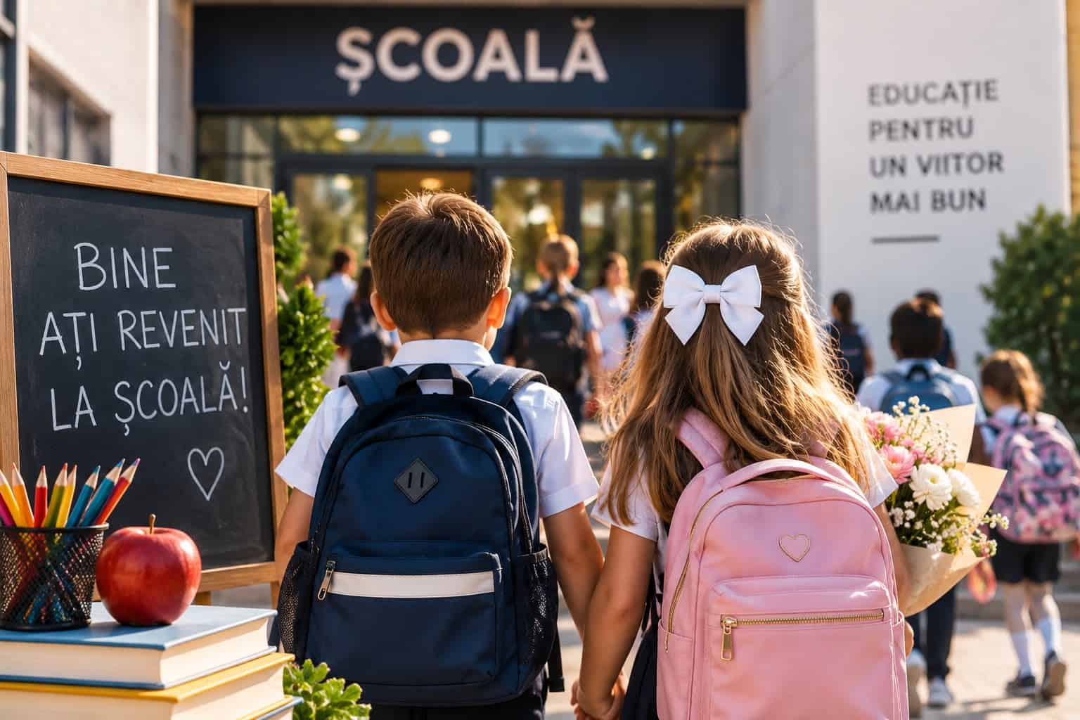 Copiii din Prahova se întorc de mâine la școală. Începe anul școlar 2026-2027